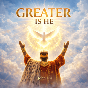 Greater is He